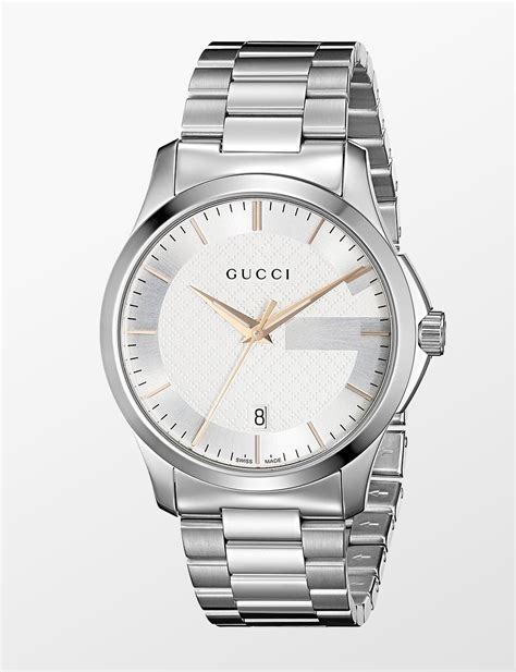 rating gucci g-timeless large stainless steel & nylon web watch|More.